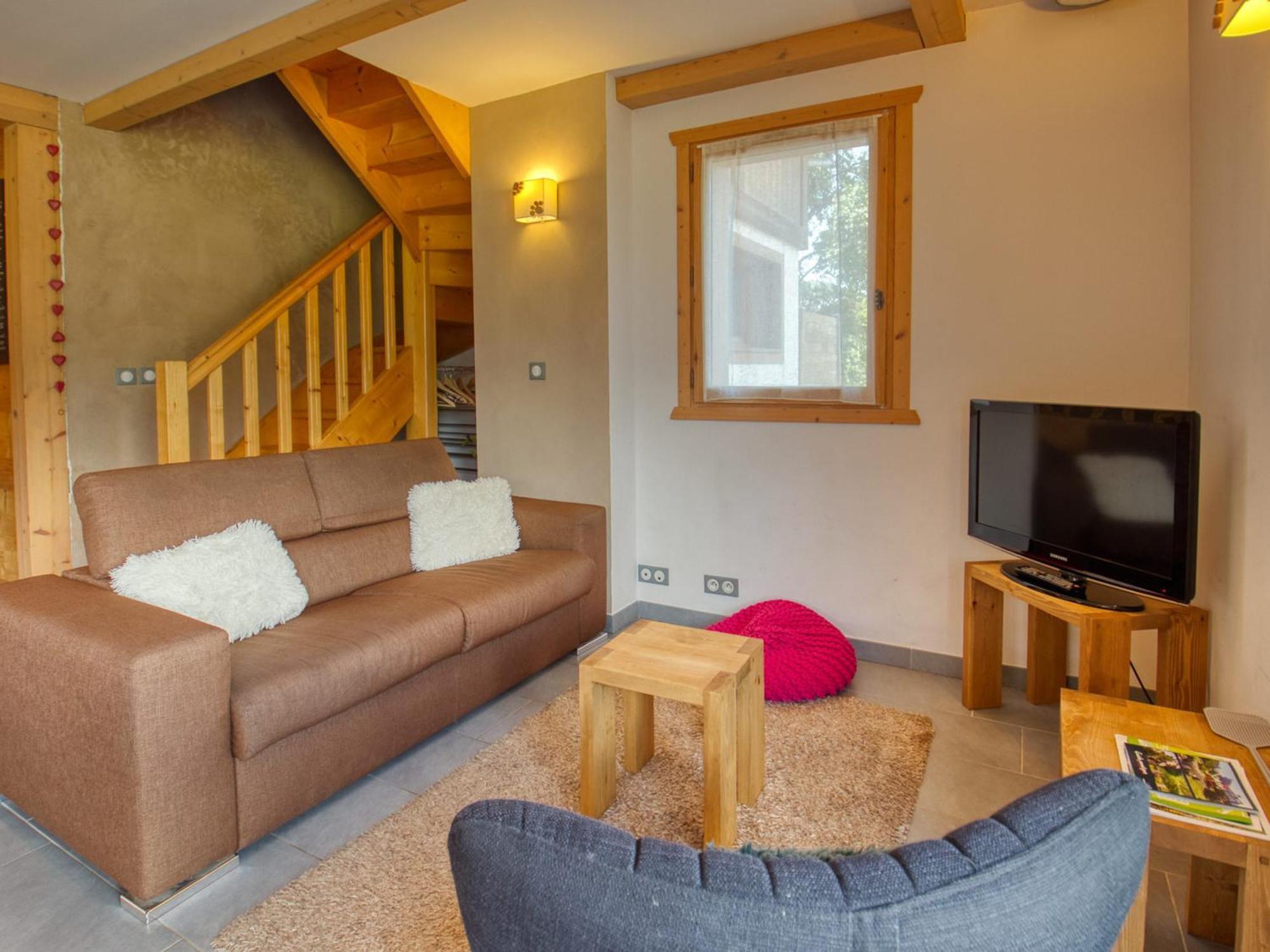 Duplex 2 Chambres Avec Grande Terrasse, Animaux Acceptes, A Samoens - Fr-1-642-77 외부 사진