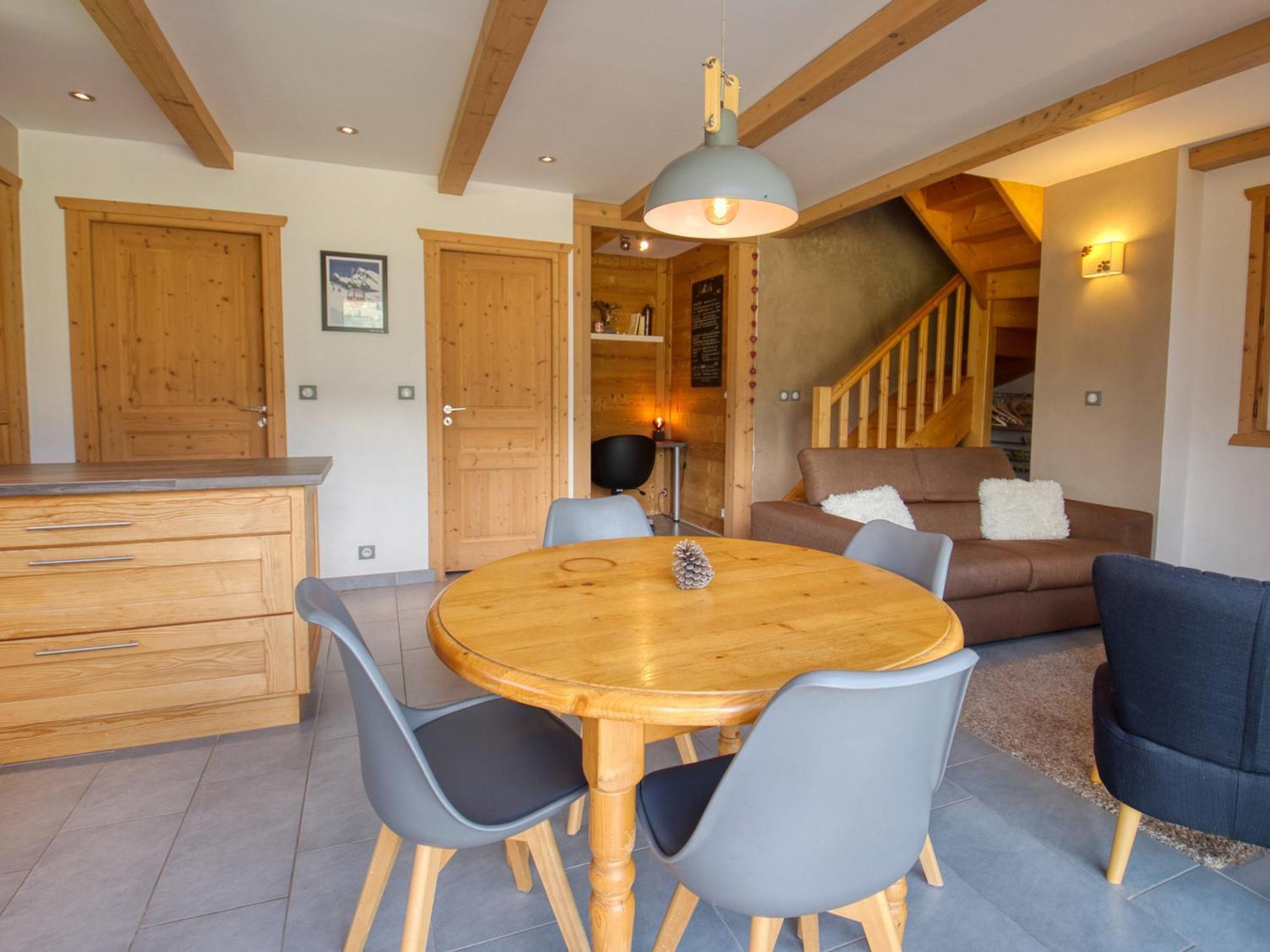 Duplex 2 Chambres Avec Grande Terrasse, Animaux Acceptes, A Samoens - Fr-1-642-77 외부 사진