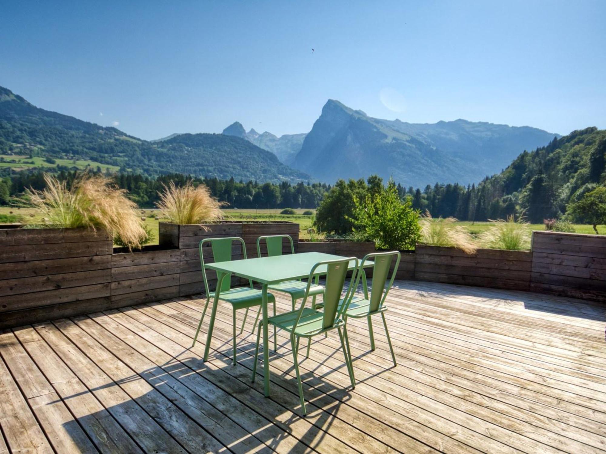 Duplex 2 Chambres Avec Grande Terrasse, Animaux Acceptes, A Samoens - Fr-1-642-77 외부 사진