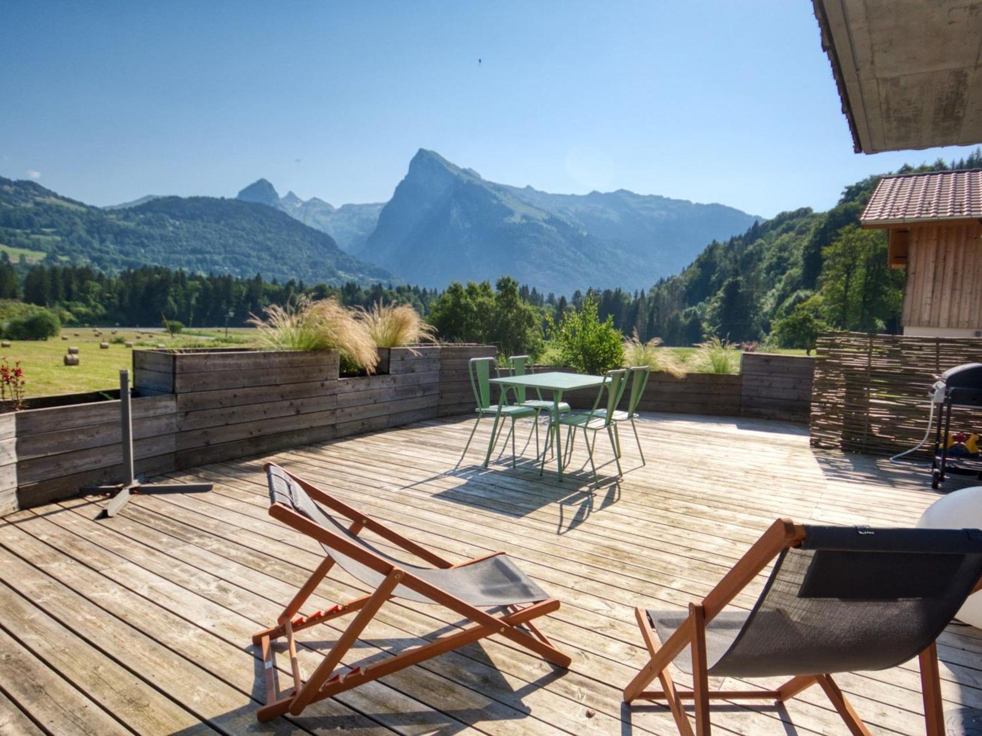 Duplex 2 Chambres Avec Grande Terrasse, Animaux Acceptes, A Samoens - Fr-1-642-77 외부 사진